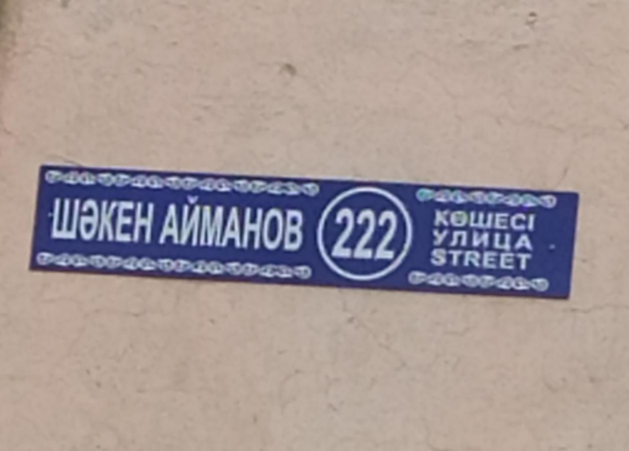 Квартира На Айманова Тимирязева Almaty Eksteriør billede